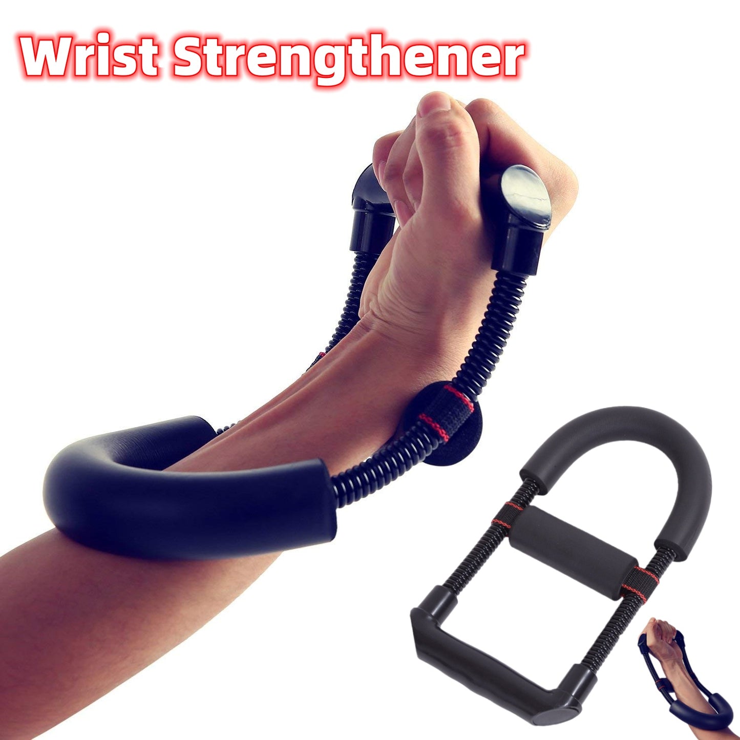 Adjustable Forearm & Hand Grip Strengthener – Power Trainer for Wrist, Arm & Grip Fitness
