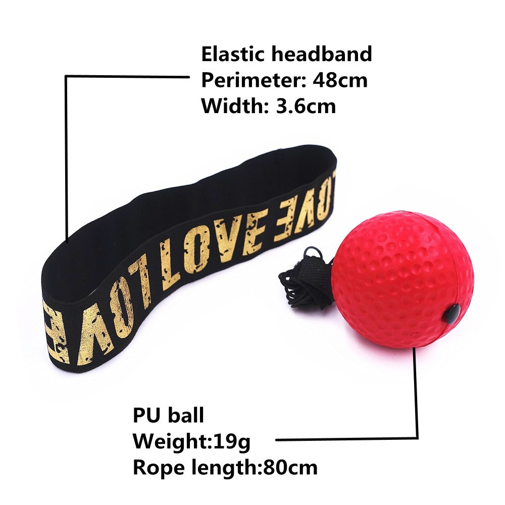 Boxing Reflex Ball – Speed Punch Trainer for Hand-Eye Coordination, Focus & Reaction Training
