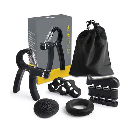 Silicone Grip Strength Set – Hand Grip Ring & Stress Ball for Finger, Hand & Forearm Exercise