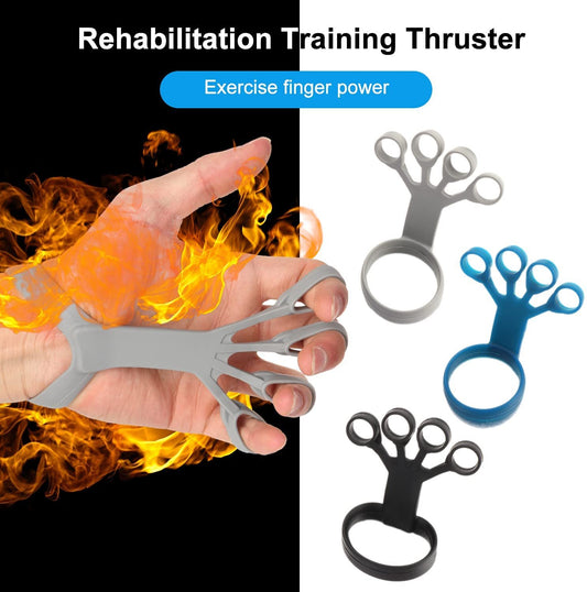 Silicone Finger Exerciser & Hand Grip Trainer – Arthritis Relief & Rehab Tool for Strengthening and Pain Relief