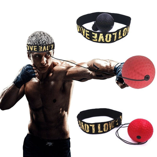 Boxing Reflex Ball – Speed Punch Trainer for Hand-Eye Coordination, Focus & Reaction Training