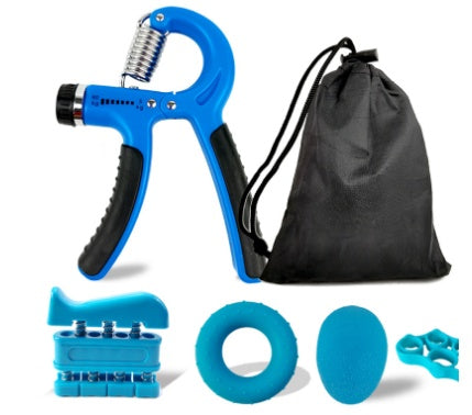 Silicone Grip Strength Set – Hand Grip Ring & Stress Ball for Finger, Hand & Forearm Exercise